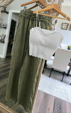 Load image into Gallery viewer, rts Zenana Branded drawstring pant