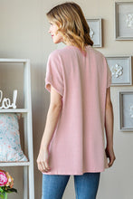 Load image into Gallery viewer, Letter Graphic Short Sleeve T-Shirt