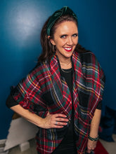 Load image into Gallery viewer, Classic Plaid Blanket Scarf