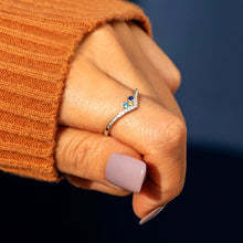 Load image into Gallery viewer, Preorder: Custom Birthstone & Zircon Radiance Ring