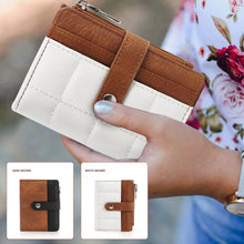 Load image into Gallery viewer, rts: Quilted or Checker Vegan Leather Wallets