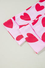 Load image into Gallery viewer, The Jamie Big Heart Two-Piece Pajama Set