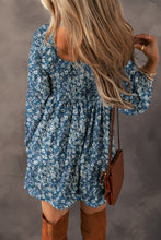 Load image into Gallery viewer, The Jacqueline Sheer Sleeve Floral Fall Dress