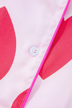Load image into Gallery viewer, The Jamie Big Heart Two-Piece Pajama Set