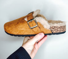 Load image into Gallery viewer, The Rachel Faux Fur Clogs