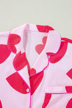 Load image into Gallery viewer, The Jamie Big Heart Two-Piece Pajama Set