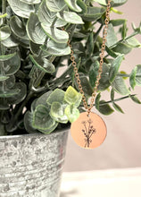Load image into Gallery viewer, RERUN: OG Birth Flower Necklace