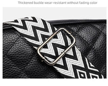 Load image into Gallery viewer, Quilted Stitch Vegan Leather Crossbody Purse