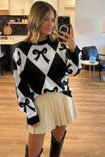 Load image into Gallery viewer, PREORDER: Macy Bow sweater 11.10.25 OSYM