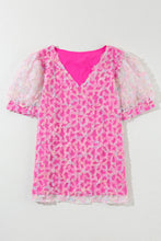 Load image into Gallery viewer, RTS: The Sierra Pink and Sheer Top-