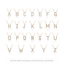 Load image into Gallery viewer, PREORDER: STERLING SILVER INITIAL NECKLACE