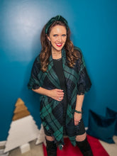 Load image into Gallery viewer, Classic Plaid Blanket Scarf