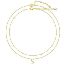 Load image into Gallery viewer, Layered Initial Necklace