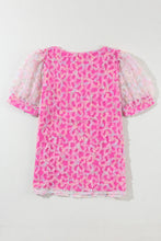 Load image into Gallery viewer, RTS: The Sierra Pink and Sheer Top-