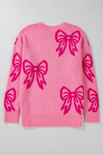 Load image into Gallery viewer, Pink Bow Sweater