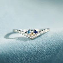 Load image into Gallery viewer, Preorder: Custom Birthstone & Zircon Radiance Ring