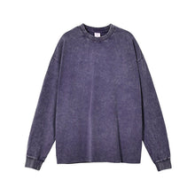 Load image into Gallery viewer, RTS: Mineral Washed Long sleeve Crews (boyfriend fit oversized)-