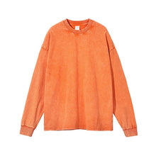Load image into Gallery viewer, RTS: Mineral Washed Long sleeve Crews (boyfriend fit oversized)-