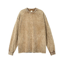 Load image into Gallery viewer, RTS: Mineral Washed Long sleeve Crews (boyfriend fit oversized)-