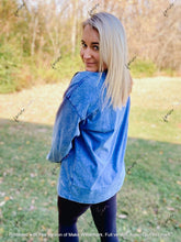 Load image into Gallery viewer, RTS: Mineral Washed Long sleeve Crews (boyfriend fit oversized)-