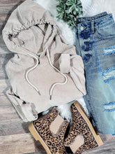 Load image into Gallery viewer, RTS: THE CHARLIZE CORDUROY HOODIE (FOREVER3AM BRANDED)-