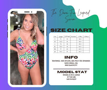 Load image into Gallery viewer, RTS: The Dana Fun Leopard Swim-