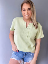 Load image into Gallery viewer, RTS: The Kara Waffle Top-