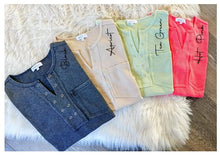 Load image into Gallery viewer, RTS: The Kara Waffle Top-