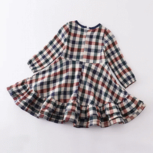 Load image into Gallery viewer, RTS: Plaid girls dress or Plaid Boys shirt