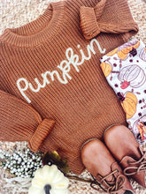 Load image into Gallery viewer, RTS: Pumpkin kids sweater