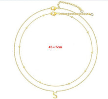 Load image into Gallery viewer, Layered Initial Necklace