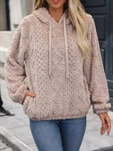 Load image into Gallery viewer, The Chloe Cozy Teddy Bear Fleece Hoodie