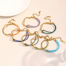 Load image into Gallery viewer, Preorder: Gemstone Rope Chain Bracelets