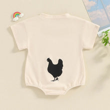 Load image into Gallery viewer, RTS: "Guess what? Chicken butt" Onesie-