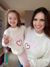 Load image into Gallery viewer, RTS: Mommy and Me Valentine's Sweetheart Sweater!