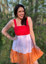 Load image into Gallery viewer, RTS: The Rowan Tiered Tie-Back Bow Dress-