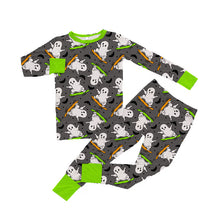 Load image into Gallery viewer, RTS: Fall Bamboo Long Sleeve and Pant Zippy and Separates