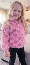 Load image into Gallery viewer, Checker Teddy Bear Fleece