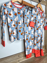 Load image into Gallery viewer, RTS: Fall Bamboo Long Sleeve and Pant Zippy and Separates