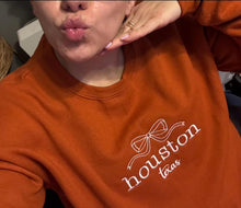 Load image into Gallery viewer, City Sate/ Sport Team Embroidered Sweatshirt