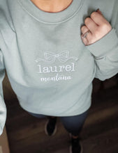 Load image into Gallery viewer, City Sate/ Sport Team Embroidered Sweatshirt