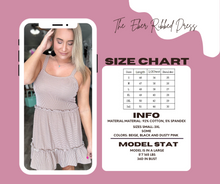 Load image into Gallery viewer, RTS: Ember Ribbed Dress-
