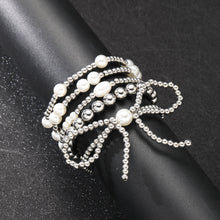 Load image into Gallery viewer, Chic Bow Beaded Stack