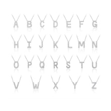 Load image into Gallery viewer, PREORDER: STERLING SILVER INITIAL NECKLACE