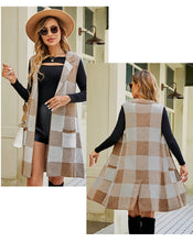 Load image into Gallery viewer, The Isabella Plaid Vest