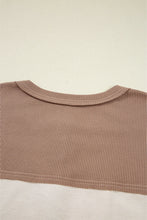 Load image into Gallery viewer, PREORDER: Myla Ribbed Henley 11.10.25 OSYM