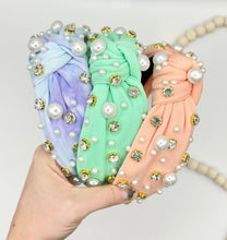Load image into Gallery viewer, *Preorder: Spring Pastel Gemstone Headbands*