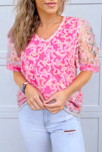 Load image into Gallery viewer, RTS: The Sierra Pink and Sheer Top-