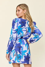 Load image into Gallery viewer, Floral Long Sleeve Romper with Pockets