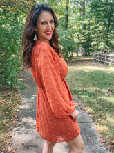Load image into Gallery viewer, Swiss Dot Classic Mini Dress SAMPLE